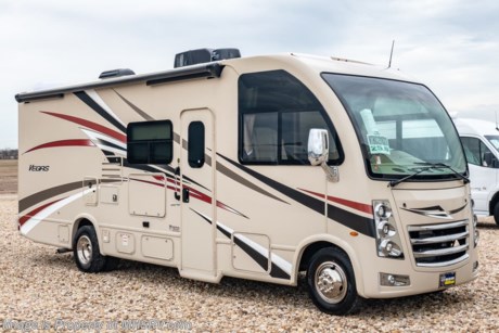 9/1/20 &lt;a href=&quot;http://www.mhsrv.com/thor-motor-coach/&quot;&gt;&lt;img src=&quot;http://www.mhsrv.com/images/sold-thor.jpg&quot; width=&quot;383&quot; height=&quot;141&quot; border=&quot;0&quot;&gt;&lt;/a&gt;  MSRP $125,236. New 2020 Thor Motor Coach Vegas RUV Model 25.6. This RV measures approximately 26 feet 6 inches in length and features a drop-down overhead loft, exterior TV, a slide-out and a bedroom TV. New features for 2020 include the Winegard Connect 2.0 WiFi, rotary battery disconnect switch, adjustable shelving bracketry, BM Pro Multiplex system, and a Dometic 2 burner cooktop with glass cover. This beautiful RV features the optional heated holding tanks and a power driver&#39;s seat. The Vegas also boasts an impressive list of standard features including power privacy shade on windshield, tankless water heater, touchscreen radio that features navigation and back-up monitor, frameless windows, heated remote exterior mirrors with integrated sideview cameras, lateral power patio awning with integrated LED lighting and much more. For more complete details on this unit and our entire inventory including brochures, window sticker, videos, photos, reviews &amp; testimonials as well as additional information about Motor Home Specialist and our manufacturers please visit us at MHSRV.com or call 800-335-6054. At Motor Home Specialist, we DO NOT charge any prep or orientation fees like you will find at other dealerships. All sale prices include a 200-point inspection, interior &amp; exterior wash, detail service and a fully automated high-pressure rain booth test and coach wash that is a standout service unlike that of any other in the industry. You will also receive a thorough coach orientation with an MHSRV technician, an RV Starter&#39;s kit, a night stay in our delivery park featuring landscaped and covered pads with full hook-ups and much more! Read Thousands upon Thousands of 5-Star Reviews at MHSRV.com and See What They Had to Say About Their Experience at Motor Home Specialist. WHY PAY MORE?... WHY SETTLE FOR LESS?