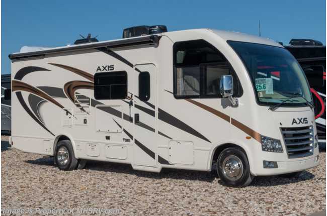 2020 Thor Motor Coach Axis 25.6 RUV for Sale W/Pwr Driver Seat &amp; OH Loft