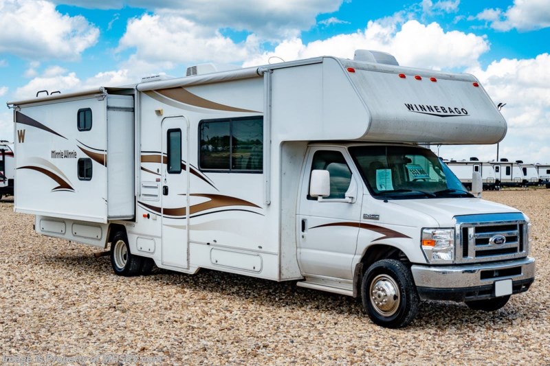 2015 Winnebago Minnie Winnie 31H Bunk Model Class C W/ Cab Over Loft ...