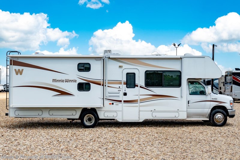 2015 Winnebago Minnie Winnie 31H Bunk Model Class C W/ Cab Over Loft ...