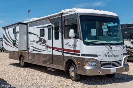 6-3-19 &lt;a href=&quot;http://www.mhsrv.com/coachmen-rv/&quot;&gt;&lt;img src=&quot;http://www.mhsrv.com/images/sold-coachmen.jpg&quot; width=&quot;383&quot; height=&quot;141&quot; border=&quot;0&quot;&gt;&lt;/a&gt;  **Consignment** Used Coachmen RV for Sale- 2011 Coachmen Mirada 34BH Bunk Model with 2 slides and 36,514 miles. This RV is approximately 33 feet 8 inches in length and features a Ford V10 engine, Ford chassis, automatic hydraulic leveling system, 5K lb. hitch, rear camera, 2 ducted A/Cs, 6.5KW Generac gas generator, patio awning, black tank rinsing system, water filtration system, exterior shower, booth converts to sleeper, night shades, solid surface kitchen counter with sink covers, microwave, 3 burner range with oven, glass door shower, 2 bunk monitors, 2 flat panel TVs and much more. For additional information and photos please visit Motor Home Specialist at www.MHSRV.com or call 800-335-6054. 