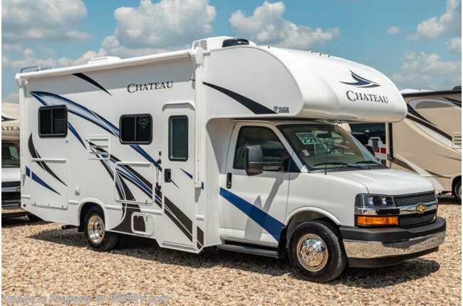 2020 Thor Motor Coach Chateau 22E W/Ext TV, 15K A/C, Heated Tanks, 3-Cameras, 2 Batts &amp; More!