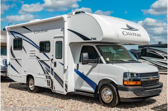 2020 Thor Motor Coach Chateau 22E W/Heated Tanks, 3-Cameras, 2 Batts, Ext TV, 15K A/C &amp; More!