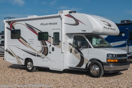 7/24/20 &lt;a href=&quot;http://www.mhsrv.com/thor-motor-coach/&quot;&gt;&lt;img src=&quot;http://www.mhsrv.com/images/sold-thor.jpg&quot; width=&quot;383&quot; height=&quot;141&quot; border=&quot;0&quot;&gt;&lt;/a&gt;  BEST PRICE @ MHSRV.com or Call 800-335-6054 - M.S.R.P. $91,415. While other dealers offer knock-off brand or &quot;Private Label&quot; Thor Motor Coach models, Motor Home Specialist remains the only Full-Line &quot;Real&quot; Thor Motor Coach dealership in the country. MHSRV is also the #1 selling TMC dealership in the world. No one will work harder to earn your business and our commitment to provide you an excellent sales and service experience is second to none. With that said, we highly recommend buying only Thor RVs that are recognized on the official Thor Motor Coach website regardless of where you and your family decide to purchase. Enjoy the benefits and access to the entire group of fully authorized TMC dealers nationwide. Also, when the time comes you can expect an almost certain higher appraisal value when selling or trading an official website recognized Thor RV. See them all at MHSRV.com. Compare &amp; save big on this well appointed 2020 Thor Motor Coach Four Winds 22E. Options not commonly found on the competition include an exterior entertainment center with built in TV, a 3-camera coach monitoring system, heated and power side view mirrors, upgraded leatherette seats instead of cloth,  3-burner range with large oven, an upgraded 15K BTU A/C unit, an outside shower, heated holding tanks, a second auxiliary coach battery, a convenience package with valve stem extenders and keyless entry as-well-as the all important child safety tether and cab-over child safety netting system.For more complete details on this unit and our entire inventory including brochures, window sticker, videos, photos, reviews &amp; testimonials as well as additional information about Motor Home Specialist and our manufacturers please visit us at MHSRV.com or call 800-335-6054. At Motor Home Specialist, we DO NOT charge any prep or orientation fees like you will find at other dealerships. All sale prices include a 200-point inspection, interior &amp; exterior wash, detail service and a fully automated high-pressure rain booth test and coach wash that is a standout service unlike that of any other in the industry. You will also receive a thorough coach orientation with an MHSRV technician, an RV Starter&#39;s kit, a night stay in our delivery park featuring landscaped and covered pads with full hook-ups and much more! Read Thousands upon Thousands of 5-Star Reviews at MHSRV.com and See What They Had to Say About Their Experience at Motor Home Specialist. WHY PAY MORE? WHY SETTLE FOR LESS?