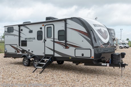 MSRP $34,947. The 2019 Heartland Wilderness travel trailer model 2475BH bunk model features a slide-out, and an large living area. Optional equipment includes the Elite package, power tongue jack, power stabilizers, flip up storage tray, two toned front cap, flat screen TV, central vacuum and an upgraded A/C. This travel trailer also features the Wilderness Lightweight package which includes ducted A/C with crowned roof, laminated sidewalls, deep bowl kitchen sink, double door refrigerator, skylight, tinted safety windows, stabilizer jacks, leaf spring suspension, awning, power vent in bathroom, gas/electric water heater, indoor &amp; outdoor speakers, steel ball bearing drawer guides, Wide Trax axle system, enclosed underbelly, black tank flush and much more. For more complete details on this unit and our entire inventory including brochures, window sticker, videos, photos, reviews &amp; testimonials as well as additional information about Motor Home Specialist and our manufacturers please visit us at MHSRV.com or call 800-335-6054. At Motor Home Specialist, we DO NOT charge any prep or orientation fees like you will find at other dealerships. All sale prices include a 200-point inspection and interior &amp; exterior wash and detail service. You will also receive a thorough RV orientation with an MHSRV technician, an RV Starter&#39;s kit, a night stay in our delivery park featuring landscaped and covered pads with full hook-ups and much more! Read Thousands upon Thousands of 5-Star Reviews at MHSRV.com and See What They Had to Say About Their Experience at Motor Home Specialist. WHY PAY MORE?... WHY SETTLE FOR LESS?
