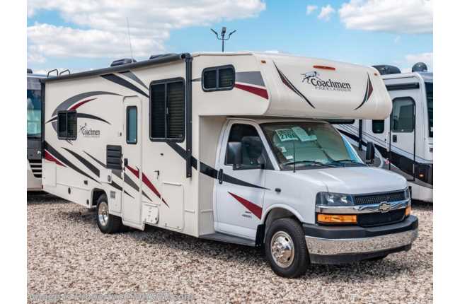 2020 Coachmen Freelander 27QBC W 15K A C Ext TV WiFi 3 Cams