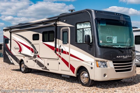 11/14/19 &lt;a href=&quot;http://www.mhsrv.com/coachmen-rv/&quot;&gt;&lt;img src=&quot;http://www.mhsrv.com/images/sold-coachmen.jpg&quot; width=&quot;383&quot; height=&quot;141&quot; border=&quot;0&quot;&gt;&lt;/a&gt;   MSRP $159,435. New 2020 Coachmen Mirada Model 35OS. This RV measures approximately 36 feet 10 inches in length and features (2) slides, large living area, king bed, hardwood cabinet doors and solid surface kitchen counter top. This coach includes the convenience package option featuring WiFi ranger, solar prep, stainless steel appliances, exterior speakers, speakers in bedroom and a bedroom radio. Additional options include the beautiful partial paint exterior, power drop down bunk, driver power seat, (2) 15,000 BTU A/Cs with heat pumps, exterior entertainment center, theater seats and Travel Easy Roadside Assistance. A few standard features that help to set the Mirada apart include solar privacy shades throughout, power windshield shade, flush mounted 3 burner range with oven, tile backsplash, glass door shower, Onan generator, automatic transfer switch for easy set-up, pass-thru storage, 3 camera monitoring system, automatic leveling jacks and much more. For more complete details on this unit and our entire inventory including brochures, window sticker, videos, photos, reviews &amp; testimonials as well as additional information about Motor Home Specialist and our manufacturers please visit us at MHSRV.com or call 800-335-6054. At Motor Home Specialist, we DO NOT charge any prep or orientation fees like you will find at other dealerships. All sale prices include a 200-point inspection, interior &amp; exterior wash, detail service and a fully automated high-pressure rain booth test and coach wash that is a standout service unlike that of any other in the industry. You will also receive a thorough coach orientation with an MHSRV technician, an RV Starter&#39;s kit, a night stay in our delivery park featuring landscaped and covered pads with full hook-ups and much more! Read Thousands upon Thousands of 5-Star Reviews at MHSRV.com and See What They Had to Say About Their Experience at Motor Home Specialist. WHY PAY MORE?... WHY SETTLE FOR LESS?