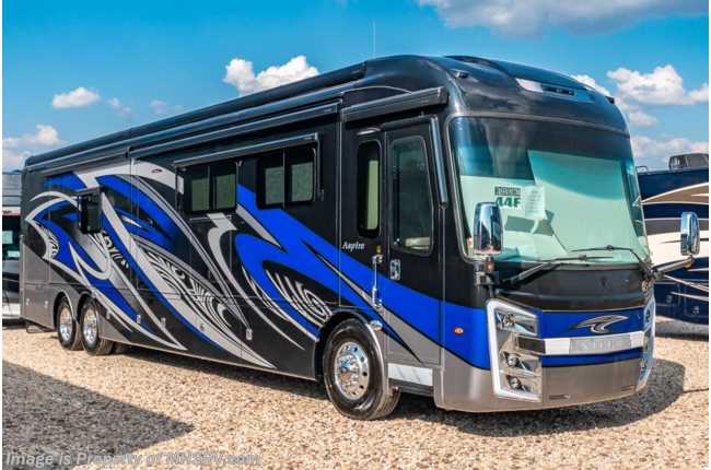 2020 Entegra Coach Aspire 44F Bath &amp; 1/2 Luxury Diesel Pusher W/ Theater Seats, Solar, WiFi