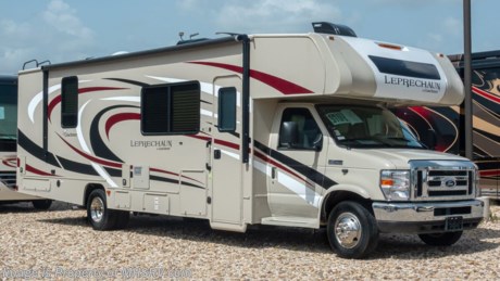 9/15/19 SOLD MSRP $122,968. New 2020 Coachmen Leprechaun Model 311FS. This Luxury Class C RV measures approximately 31 feet 10 inches in length with unique features like a walk in closet, residential refrigerator, 1,000 watt inverter and even a space for the optional washer/dryer unit! It also features 2 slide out rooms, a Ford Triton V-10 engine and E-450 Super Duty chassis. This beautiful RV includes the Leprechaun Premier package as well as the Comfort &amp; Convenience package which features Azdel Composite Sidewall Construction, High-Gloss Color Infused Fiberglass Sidewalls, Molded Fiberglass Front Wrap w/ LED Accent Lights, Tinted Windows, Stainless Steel Wheel Inserts, Metal Running Boards, Solar Panel Connection Port, Power Patio Awning, LED Patio Light Strip, LED Exterior Tail &amp; Running Lights, 7,500lb. (E450) or 5,000lb. (Chevy 4500) Towing Hitch w/ 7-Way Plug, LED Interior Lighting, AM/FM Touch Screen Dash Radio &amp; Back Up Camera w/ Bluetooth, Recessed 3 Burner Cooktop w/Glass Cover &amp; Oven, 1-Piece Countertops, Roller Bearing Drawer Glides, Upgraded Vinyl Flooring, Hardwood Cabinet Doors &amp; Drawers, Single Child Tether at Forward Facing Dinette (NA 311FS), Glass Shower Door, Even-Cool A/C Ducting System, 80&quot; Long Bed, Night Shades, Bed Area 110V CPAP Ready &amp; USB Charging Station, 50 Gallon Fresh Water Tank (ex 280BH- 46 Gal), Water Works Panel w/ Black Tank Flush, Omni TV Antenna, Onan 4.0KW Generator, Roto-Cast Exterior Rear Warehouse Storage Compartment, Coach TV, Air Assist Rear Suspension, Bedroom TV Pre-Wire, Travel Easy Roadside Assistance, Pop-Up Power Tower, Ext Shower, Upgraded Faucets &amp; Shower Head, Rear Trunk Light, Convection Microwave, Upgraded Serta Mattress(319), Upgraded Foldable Mattress (N/A 319), 6 Gal Gas Electric Water Heater, Heated Ext Mirrors with Remote, Fiberglass Running Boards, 2 Tone Seat Covers, Cab Over &amp; Bedroom Power Vent w/ Cover, Dual Aux Coach Battery, Slide Out Awning Toppers and more. Additional options on this unit include dual recliners, driver &amp; passenger swivel seats, combination washer/dryer, sideview cameras, 15K A/C with heat pump, exterior windshield cover, heated holding tank pads, spare tire, hydraulic leveling jacks, molded fiberglass front cap with LED light strip &amp; window, Wi-Fi Ranger and an exterior entertainment center. For more complete details on this unit and our entire inventory including brochures, window sticker, videos, photos, reviews &amp; testimonials as well as additional information about Motor Home Specialist and our manufacturers please visit us at MHSRV.com or call 800-335-6054. At Motor Home Specialist, we DO NOT charge any prep or orientation fees like you will find at other dealerships. All sale prices include a 200-point inspection, interior &amp; exterior wash, detail service and a fully automated high-pressure rain booth test and coach wash that is a standout service unlike that of any other in the industry. You will also receive a thorough coach orientation with an MHSRV technician, an RV Starter&#39;s kit, a night stay in our delivery park featuring landscaped and covered pads with full hook-ups and much more! Read Thousands upon Thousands of 5-Star Reviews at MHSRV.com and See What They Had to Say About Their Experience at Motor Home Specialist. WHY PAY MORE?... WHY SETTLE FOR LESS?