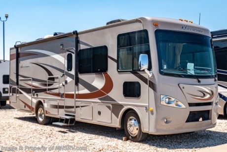 2/18/20 &lt;a href=&quot;http://www.mhsrv.com/thor-motor-coach/&quot;&gt;&lt;img src=&quot;http://www.mhsrv.com/images/sold-thor.jpg&quot; width=&quot;383&quot; height=&quot;141&quot; border=&quot;0&quot;&gt;&lt;/a&gt;   **Consignment** Used Thor Motor Coach RV for Sale- 2015 Thor Hurricane 32N completely Re-upholstered—Captains chairs, Sofa, and Dinette and 48,774 miles. This RV is approximately 32 feet 10 inches in length and features a Ford V10 engine, Ford chassis, automatic leveling system, 5K lb. hitch, 3 camera monitoring system, 2 ducted A/Cs, 5.5KW Onan gas generator, electric &amp; gas water heater, power patio awning, side swing baggage doors, LED running lights, exterior shower, exterior entertainment center, inverter, booth converts to sleeper, night shades, solid surface kitchen counter with sink covers, microwave, 3 burner range with oven, glass door shower, king size bed, power drop-down loft, 3 flat panel TVs and much more. For additional information and photos please visit Motor Home Specialist at www.MHSRV.com or call 800-335-6054.