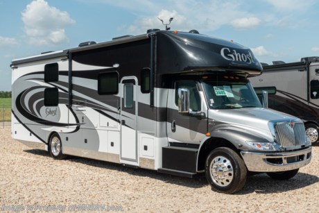 /SOLD 9/21/19 M.S.R.P. $267,579 - New 2020 Nexus Ghost 36DS Bunk Model Luxury International Diesel Super C RV for Sale at Motor Home Specialist; the #1 Volume Selling Motor Home Dealership in the World. This unit is approximately 36 feet 8 inches in length and features 2 slides, a 360HP Cummins diesel engine, International chassis, and a king bed. Options include the deluxe 4-color full body paint exterior, slate cabinetry, solar, exterior entertainment center, full in-motion satellite, and stainless steel oven. This luxurious RV also features the Ghost Value Package which includes a 6-speed 3000 series transmission, composite substrate in walls and roof, high strength alloy steel frame throughout, one piece fiberglass cap and metal HVAC ducting. Additional features found in the Nexus RV include galvanized steel storage boxes, heated and enclosed holding tanks, upgraded Beau™ Flooring and &quot;plug and play&quot; electrical harnesses throughout the coach making every Nexus RV&#39;s electrical system more dependable. Strength, Safety and Customer Satisfaction are the 3 cornerstones found in every Nexus RV. The strength of the International chassis is nothing short of legendary and the 360HP diesel engine delivers exceptional power and performance. The construction of the Nexus RV far exceeds the industry norm. First, and arguable foremost, the Nexus RV boast an all STEEL cage construction instead of the normal aluminum framed construction found in the competition. Steel cage construction is 72% stronger than aluminum and is only common place is RVs such as the Foretravel Realm or a Prevost bus conversion; both of which would have an M.S.R.P. value well over $1 million dollars! That same commitment to strength and safety is found throughout the Nexus line-up. You will also find construction highlights such as 2 layers of Azdel substrate in the sidewalls &amp; roof! The Azdel product provides 3X the insulation value of wood and is 50% lighter which will help optimize your engine’s performance and fuel economy, and because it is not a wood material harvested from the rain forest it is both greener and provides a less that 1% chance of retaining any moisture that could ever lead to wall separation or mold. It is also formaldehyde free, impact resistant and a sound absorbing material creating a much quieter RV. To further protect and insulate the RV from the elements Nexus utilizes high grade UV protected automotive window seals. The roof is a pre-stamped metal roof truss system that is further highlighted by the exterior layer of seamless fiberglass as opposed to the normal TPO or &quot;rubber roofs&quot; found in most RVs built today. The steel roof is also designed to incorporate Nexus RV&#39;s Easy-Flow Air Distribution system. This HVAC ducting is a tried-and-true system that provides more evenly distributed A/C throughout the coach as well as helps promote cleaner air and reduce allergens. For more complete details on this unit and our entire inventory including brochures, window sticker, videos, photos, reviews &amp; testimonials as well as additional information about Motor Home Specialist and our manufacturers please visit us at MHSRV.com or call 800-335-6054. At Motor Home Specialist, we DO NOT charge any prep or orientation fees like you will find at other dealerships. All sale prices include a 200-point inspection, interior &amp; exterior wash, detail service and a fully automated high-pressure rain booth test and coach wash that is a standout service unlike that of any other in the industry. You will also receive a thorough coach orientation with an MHSRV technician, an RV Starter&#39;s kit, a night stay in our delivery park featuring landscaped and covered pads with full hook-ups and much more! Read Thousands upon Thousands of 5-Star Reviews at MHSRV.com and see what they had to say about their experience at Motor Home Specialist. MHSRV.com or 800-335-6054 - Why Pay More? Why Settle for Less?