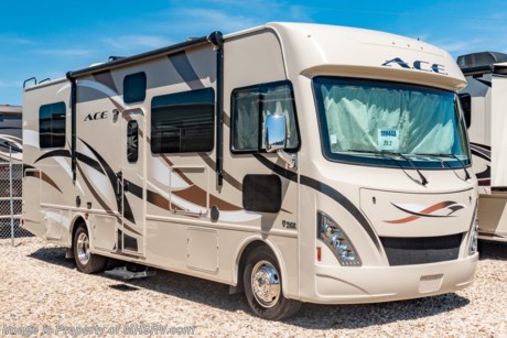 10/16/19 &lt;a href=&quot;http://www.mhsrv.com/thor-motor-coach/&quot;&gt;&lt;img src=&quot;http://www.mhsrv.com/images/sold-thor.jpg&quot; width=&quot;383&quot; height=&quot;141&quot; border=&quot;0&quot;&gt;&lt;/a&gt;   Used Thor Motor Coach RV for Sale- 2017 Thor ACE 29.2 with 1 slide and 16,306 miles. This RV is approximately 29 feet 8 inches in length and features a Ford V10 engine, Ford chassis, hydraulic leveling system, 3 camera monitoring system, A/C, 4KW Onan gas generator, electric &amp; gas water heater, power patio awning, side swing baggage doors, LED running lights, black tank rinsing system, water filtration system, exterior shower, exterior entertainment center, booth converts to sleeper, microwave, 3 burner range, power drop-down loft, 3 flat panel TVs and much more. For additional information and photos please visit Motor Home Specialist at www.MHSRV.com or call 800-335-6054.