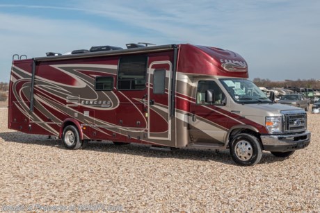 4/14/20 &lt;a href=&quot;http://www.mhsrv.com/coachmen-rv/&quot;&gt;&lt;img src=&quot;http://www.mhsrv.com/images/sold-coachmen.jpg&quot; width=&quot;383&quot; height=&quot;141&quot; border=&quot;0&quot;&gt;&lt;/a&gt;   MSRP $145,797. New 2020 Coachmen Concord 300DS with 2 slide-out rooms is approximately 32 feet 9 inches in length and features a 4KW generator, front entertainment center with TV/DVD player as well as sound bar, air assist rear suspension, Ford E-450 chassis and a Triton V-10 engine. This amazing RV not only features the Concord Premier Package and Concord Luxury Package but also includes additional options such as the beautiful full body paint exterior, dual recliners, driver &amp; passenger swivel seat, cockpit folding table, removable coach carpet, electric fireplace, aluminum rims, hydraulic leveling jacks, bedroom TV, Wi-Fi Ranger and an exterior windshield cover. For more complete details on this unit and our entire inventory including brochures, window sticker, videos, photos, reviews &amp; testimonials as well as additional information about Motor Home Specialist and our manufacturers please visit us at MHSRV.com or call 800-335-6054. At Motor Home Specialist, we DO NOT charge any prep or orientation fees like you will find at other dealerships. All sale prices include a 200-point inspection, interior &amp; exterior wash, detail service and a fully automated high-pressure rain booth test and coach wash that is a standout service unlike that of any other in the industry. You will also receive a thorough coach orientation with an MHSRV technician, an RV Starter&#39;s kit, a night stay in our delivery park featuring landscaped and covered pads with full hook-ups and much more! Read Thousands upon Thousands of 5-Star Reviews at MHSRV.com and See What They Had to Say About Their Experience at Motor Home Specialist. WHY PAY MORE?... WHY SETTLE FOR LESS?