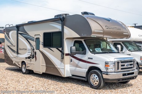 10/16/19 &lt;a href=&quot;http://www.mhsrv.com/thor-motor-coach/&quot;&gt;&lt;img src=&quot;http://www.mhsrv.com/images/sold-thor.jpg&quot; width=&quot;383&quot; height=&quot;141&quot; border=&quot;0&quot;&gt;&lt;/a&gt;  Used Thor Motor Coach RV for Sale- 2018 Thor Quantum RQ29 with 2 slides and 7,664 miles. This RV is approximately 30 feet 11 inches in length and features a Ford engine and chassis, automatic hydraulic leveling system, aluminum wheels, 5K lb. hitch, 3 camera monitoring system, ducted A/C, Onan gas generator, keyless entry, power windows and door locks, water heater, power patio awning, water filtration system, exterior shower, booth converts to sleeper, solar/black-out shades, solid surface kitchen counter with sink covers, microwave, 3 burner range with oven, glass door shower, cab over loft, 2 flat panel TVs and much more. For additional information and photos please visit Motor Home Specialist at www.MHSRV.com or call 800-335-6054.