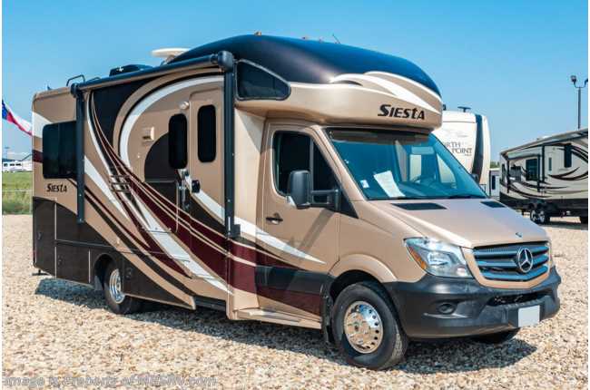 2016 Thor Motor Coach Siesta Sprinter 24ST Sprinter W/ Dsl Gen, Theater ...