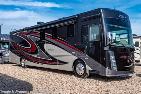 10/14/20 &lt;a href=&quot;http://www.mhsrv.com/thor-motor-coach/&quot;&gt;&lt;img src=&quot;http://www.mhsrv.com/images/sold-thor.jpg&quot; width=&quot;383&quot; height=&quot;141&quot; border=&quot;0&quot;&gt;&lt;/a&gt;  MSRP $327,600. The New 2020 Thor Motor Coach Aria Diesel Pusher Model 3902 is approximately 39 feet 11 inches in length and features (4) slide-out rooms, king size Tilt-A-View inclining bed, large LED HDTV over the fireplace, stainless steel residential refrigerator, solid surface counter tops, stack washer/dryer and (2) ducted 15,000 BTU A/Cs with heat pumps. The Aria is powered by a Cummins 360HP diesel engine, Freightliner XC-R raised rail chassis, Allison automatic transmission Air-Ride suspension and features automatic leveling jacks with touch pad controls, touchscreen dash radio with GPS, polished tile floors and much more. For more complete details on this unit and our entire inventory including brochures, window sticker, videos, photos, reviews &amp; testimonials as well as additional information about Motor Home Specialist and our manufacturers please visit us at MHSRV.com or call 800-335-6054. At Motor Home Specialist, we DO NOT charge any prep or orientation fees like you will find at other dealerships. All sale prices include a 200-point inspection, interior &amp; exterior wash, detail service and a fully automated high-pressure rain booth test and coach wash that is a standout service unlike that of any other in the industry. You will also receive a thorough coach orientation with an MHSRV technician, an RV Starter&#39;s kit, a night stay in our delivery park featuring landscaped and covered pads with full hook-ups and much more! Read Thousands upon Thousands of 5-Star Reviews at MHSRV.com and See What They Had to Say About Their Experience at Motor Home Specialist. WHY PAY MORE?... WHY SETTLE FOR LESS?