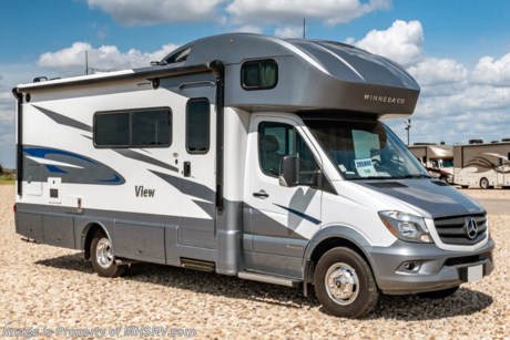 10/16/19 &lt;a href=&quot;http://www.mhsrv.com/winnebago-rvs/&quot;&gt;&lt;img src=&quot;http://www.mhsrv.com/images/sold-winnebago.jpg&quot; width=&quot;383&quot; height=&quot;141&quot; border=&quot;0&quot;&gt;&lt;/a&gt;  Used Winnebago RV for Sale- 2018 Winnebago View 24D with 1 slide and 4,900 miles. This RV is approximately 25 feet 8 inches in length and features a 188HP Mercedes Benz diesel engine, Mercedes Benz Sprinter chassis, aluminum wheels, rear camera, A/C, Onan diesel generator, tilt/telescoping smart wheel, GPS, power windows and door locks, water heater, power patio awning, LED running lights, black tank rinsing system, water filtration system, exterior shower, night shades, sink covers, convection microwave, 2 burner range, cab over loft, 2 flat panel TVs and much more. For additional information and photos please visit Motor Home Specialist at www.MHSRV.com or call 800-335-6054.