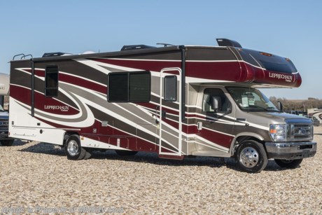 /SOLD 8/9/20 MSRP $134,313. New 2020 Coachmen Leprechaun Model 311FS. This Luxury Class C RV measures approximately 31 feet 10 inches in length with unique features like a walk in closet, residential refrigerator, 1,000 watt inverter and even a space for the optional washer/dryer unit! It also features 2 slide out rooms, a Ford Triton V-10 engine and E-450 Super Duty chassis. This beautiful RV includes the Leprechaun Premier package as well as the Comfort &amp; Convenience package which features Azdel Composite Sidewall Construction, High-Gloss Color Infused Fiberglass Sidewalls, Molded Fiberglass Front Wrap w/ LED Accent Lights, Tinted Windows, Stainless Steel Wheel Inserts, Metal Running Boards, Solar Panel Connection Port, Power Patio Awning, LED Patio Light Strip, LED Exterior Tail &amp; Running Lights, 7,500lb. (E450) or 5,000lb. (Chevy 4500) Towing Hitch w/ 7-Way Plug, LED Interior Lighting, AM/FM Touch Screen Dash Radio &amp; Back Up Camera w/ Bluetooth, Recessed 3 Burner Cooktop w/Glass Cover &amp; Oven, 1-Piece Countertops, Roller Bearing Drawer Glides, Upgraded Vinyl Flooring, Hardwood Cabinet Doors &amp; Drawers, Single Child Tether at Forward Facing Dinette (NA 311FS), Glass Shower Door, Even-Cool A/C Ducting System, 80&quot; Long Bed, Night Shades, Bed Area 110V CPAP Ready &amp; USB Charging Station, 50 Gallon Fresh Water Tank (ex 280BH- 46 Gal), Water Works Panel w/ Black Tank Flush, Omni TV Antenna, Onan 4.0KW Generator, Roto-Cast Exterior Rear Warehouse Storage Compartment, Coach TV, Air Assist Rear Suspension, Bedroom TV Pre-Wire, Travel Easy Roadside Assistance, Pop-Up Power Tower, Ext Shower, Upgraded Faucets &amp; Shower Head, Rear Trunk Light, Convection Microwave, Upgraded Serta Mattress(319), Upgraded Foldable Mattress (N/A 319), 6 Gal Gas Electric Water Heater, Heated Ext Mirrors with Remote, Fiberglass Running Boards, 2 Tone Seat Covers, Cab Over &amp; Bedroom Power Vent w/ Cover, Dual Aux Coach Battery, Slide Out Awning Toppers and more. Additional options on this unit include dual recliners, driver &amp; passenger swivel seats, cockpit folding table, combination washer/dryer, solid surface countertops with stainless steel sink and faucet, sideview cameras, 2 A/Cs, exterior windshield cover, heated holding tank pads, spare tire, aluminum rims, hydraulic leveling jacks, spare tire, bedroom TV &amp; DVD player, Wi-Fi Ranger and an exterior entertainment center. For more complete details on this unit and our entire inventory including brochures, window sticker, videos, photos, reviews &amp; testimonials as well as additional information about Motor Home Specialist and our manufacturers please visit us at MHSRV.com or call 800-335-6054. At Motor Home Specialist, we DO NOT charge any prep or orientation fees like you will find at other dealerships. All sale prices include a 200-point inspection, interior &amp; exterior wash, detail service and a fully automated high-pressure rain booth test and coach wash that is a standout service unlike that of any other in the industry. You will also receive a thorough coach orientation with an MHSRV technician, an RV Starter&#39;s kit, a night stay in our delivery park featuring landscaped and covered pads with full hook-ups and much more! Read Thousands upon Thousands of 5-Star Reviews at MHSRV.com and See What They Had to Say About Their Experience at Motor Home Specialist. WHY PAY MORE?... WHY SETTLE FOR LESS?