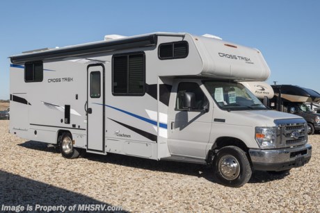 /sold 8/6/20 MSRP $99,120. The All New 2020 Coachmen Cross Trek gives you the ability to take your adventure where most motorhomes cannot with its unrivaled exterior storage you can outfit your Cross Trek with the gear you’ll need to conquer any expedition. Measuring 24 feet in length the 27XG Cross Trek is powered by a Ford E350, V10 engine and has previously unmatched capacities for the fresh water tank, LP and even the cargo carrying capacity. The 330Ah AGM battery with state-of-the-art 3000 Watt Xantrex inverter, raised bunk sleeping area and extra large exterior pass through storage make sure that the Cross Trek can give you endless possibilities for your next adventure. Options include the coach power vent fan, bed power vent, 190W roof solar and an armless awning. This amazing motorhome also includes the Cross Trek Overland &amp; Explorer packages which features fiberglass front cap &amp; wing panels, fiberglass wheel skirts, exterior led halo tail lights, towing hitch with 4 way plug, steel entry step, smart coach TV, WiFi ranger, window shades, refrigerator, residential microwave, 2 burner cooktop, 11.5BTU Btu ducted A/C, gas electric water heater, interior LED lights, portable generator ready, energy management system, exterior solar panel plug in, roof solar prep, exterior TV mount bracket, exterior windshield cover and much more.  For more complete details on this unit and our entire inventory including brochures, window sticker, videos, photos, reviews &amp; testimonials as well as additional information about Motor Home Specialist and our manufacturers please visit us at MHSRV.com or call 800-335-6054. At Motor Home Specialist, we DO NOT charge any prep or orientation fees like you will find at other dealerships. All sale prices include a 200-point inspection, interior &amp; exterior wash, detail service and a fully automated high-pressure rain booth test and coach wash that is a standout service unlike that of any other in the industry. You will also receive a thorough coach orientation with an MHSRV technician, an RV Starter&#39;s kit, a night stay in our delivery park featuring landscaped and covered pads with full hook-ups and much more! Read Thousands upon Thousands of 5-Star Reviews at MHSRV.com and See What They Had to Say About Their Experience at Motor Home Specialist. WHY PAY MORE?... WHY SETTLE FOR LESS?
