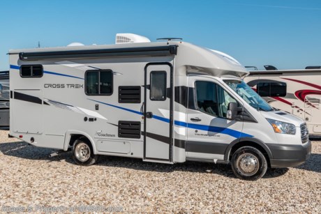 6/10/20 &lt;a href=&quot;http://www.mhsrv.com/coachmen-rv/&quot;&gt;&lt;img src=&quot;http://www.mhsrv.com/images/sold-coachmen.jpg&quot; width=&quot;383&quot; height=&quot;141&quot; border=&quot;0&quot;&gt;&lt;/a&gt;   MSRP $92,172. The All New 2020 Coachmen Cross Trek gives you the ability to take your adventure where most motorhomes cannot with its unrivaled exterior storage you can outfit your Cross Trek with the gear you’ll need to conquer any expedition. Measuring 24 feet in length the 20XG Cross Trek is powered by a Ford Transit T350 V6 engine with 275 horsepower and has previously unmatched capacities for the fresh water tank, LP and even the cargo carrying capacity. The 330Ah AGM battery with state-of-the-art 3000 Watt Xantrex inverter, raised bunk sleeping area and extra large exterior pass through storage make sure that the Cross Trek can give you endless possibilities for your next adventure. Options include the passenger swivel seat, coach power vent fan, bed power vent, 190W roof solar and an armless awning. This amazing motorhome also includes the Cross Trek Overland &amp; Explorer packages which features fiberglass front cap &amp; wing panels, fiberglass wheel skirts, exterior led halo tail lights, towing hitch with 4 way plug, steel entry step, smart coach TV, WiFi ranger, window shades, refrigerator, residential microwave, 2 burner cooktop, 11.5BTU Btu ducted A/C, gas electric water heater, interior LED lights, portable generator ready, energy management system, exterior solar panel plug in, roof solar prep, exterior TV mount bracket, exterior windshield cover and much more.  For more complete details on this unit and our entire inventory including brochures, window sticker, videos, photos, reviews &amp; testimonials as well as additional information about Motor Home Specialist and our manufacturers please visit us at MHSRV.com or call 800-335-6054. At Motor Home Specialist, we DO NOT charge any prep or orientation fees like you will find at other dealerships. All sale prices include a 200-point inspection, interior &amp; exterior wash, detail service and a fully automated high-pressure rain booth test and coach wash that is a standout service unlike that of any other in the industry. You will also receive a thorough coach orientation with an MHSRV technician, an RV Starter&#39;s kit, a night stay in our delivery park featuring landscaped and covered pads with full hook-ups and much more! Read Thousands upon Thousands of 5-Star Reviews at MHSRV.com and See What They Had to Say About Their Experience at Motor Home Specialist. WHY PAY MORE?... WHY SETTLE FOR LESS?