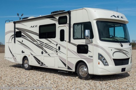 1/2/20 &lt;a href=&quot;http://www.mhsrv.com/thor-motor-coach/&quot;&gt;&lt;img src=&quot;http://www.mhsrv.com/images/sold-thor.jpg&quot; width=&quot;383&quot; height=&quot;141&quot; border=&quot;0&quot;&gt;&lt;/a&gt; Used Thor Motor Coach RV for Sale- 2018 Thor ACE 29.4 with 2 slides and 14,235 miles. This RV is approximately 30 feet 6 inches in length and features a Ford V10 engine, Ford chassis, automatic leveling system, 8K lb. hitch, 3 camera monitoring system, 2 ducted A/Cs, 5.5KW Onan gas generator, electric &amp; gas water heater, power patio awning, black tank rinsing system, exterior entertainment center, inverter, booth converts to sleeper, night shades, microwave, 3 burner range with oven, power drop-down loft, 3 flat panel TVs and much more. For additional information and photos please visit Motor Home Specialist at www.MHSRV.com or call 800-335-6054.