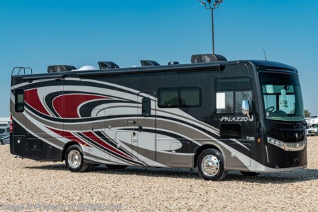 7-2-21 &lt;a href=&quot;http://www.mhsrv.com/thor-motor-coach/&quot;&gt;&lt;img src=&quot;http://www.mhsrv.com/images/sold-thor.jpg&quot; width=&quot;383&quot; height=&quot;141&quot; border=&quot;0&quot;&gt;&lt;/a&gt;   MSRP $250,425. The New 2021 Thor Motor Coach Palazzo Diesel Pusher Model 33.5 Bunk House features a power drop down loft, 100-watt solar charging system, 300 HP Cummins diesel engine with 660 lbs. of torque and a Freightliner XC chassis. Standard features include bluetooth soundbar &amp; large LED Tv in the exterior entertainment center, induction cooktop, touchscreen multiplex control system with smartphone app, Winegard ConnecT 2.0 4G/Wi-Fi system, 360 Siphon Vent cap and metal adjustable shelving hardware throughout. This RV also features the Studio Collection option! The Palazzo also features a Carefree Latitude legless awning with Fixguard weather wrap, invisible front paint protection &amp; front electric drop-down overhead loft, 6,000 Onan diesel generator with AGS, solid surface counters, power driver&#39;s seat, inverter, residential refrigerator, solid surface countertops, (2) ducted roof A/C units, 3-camera monitoring system, one piece windshield, fiberglass storage compartments, fully automatic hydraulic leveling system, automatic entry step and much more. For more complete details on this unit and our entire inventory including brochures, window sticker, videos, photos, reviews &amp; testimonials as well as additional information about Motor Home Specialist and our manufacturers please visit us at MHSRV.com or call 800-335-6054. At Motor Home Specialist, we DO NOT charge any prep or orientation fees like you will find at other dealerships. All sale prices include a 200-point inspection, interior &amp; exterior wash, detail service and a fully automated high-pressure rain booth test and coach wash that is a standout service unlike that of any other in the industry. You will also receive a thorough coach orientation with an MHSRV technician, an RV Starter&#39;s kit, a night stay in our delivery park featuring landscaped and covered pads with full hook-ups and much more! Read Thousands upon Thousands of 5-Star Reviews at MHSRV.com and See What They Had to Say About Their Experience at Motor Home Specialist. WHY PAY MORE?... WHY SETTLE FOR LESS?
