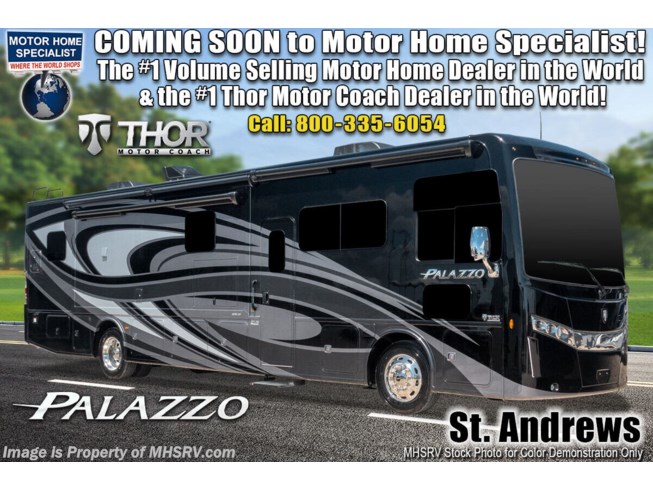 New 2021 Thor Motor Coach Palazzo 33.2 available in Alvarado, Texas
