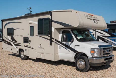 6/17/20 &lt;a href=&quot;http://www.mhsrv.com/coachmen-rv/&quot;&gt;&lt;img src=&quot;http://www.mhsrv.com/images/sold-coachmen.jpg&quot; width=&quot;383&quot; height=&quot;141&quot; border=&quot;0&quot;&gt;&lt;/a&gt;   MSRP $89,813. New 2021 Coachmen Leprechaun Model 270QB. This Class C RV measures approximately 29 feet 6 inches in length with a cabover loft, Ford E-350 chassis. Options include a child safety net &amp; ladder, 15K BTU A/C with heat pump and a touch screen radio with back up monitor. Additionally this amazing class C also features the Leprechaun Value package which includes Azdel Composite Sidewall Construction, High-Gloss, Color Infused Fiberglass Sidewalls, Molded Fiberglass Front Wrap with LED Accent Lights, Tinted Windows, Stainless Steel Wheel Inserts, Metal Running Boards, Solar Panel Connection Port, Power Patio Awning, LED Patio Light Strip, LED Exterior Tail &amp; Running Lights, 5,000lb. Towing Hitch with 7-way Plug, LED Interior Lighting, AM/FM/CD Touch Screen Dash Radio with Bluetooth, 3 Burner Cooktop, 1-Piece Thermofoil Countertops Throughout, Roller Bearing Drawer Glides, Upgraded Vinyl Flooring Throughout, Raised Panel Hardwood Cabinet Doors (Flat Panel Lower Doors), Single Child Tether at Forward Facing Dinette (N/A 210 QB), Even-Cool A/C Ducting System (N/A 210 QB), 80&quot; Long Residential Queen Bed, Night Shades, Bed Area 110V Recepts with CPAP Ready &amp; 12V, USB Charging Station, 50 Gallon Fresh Water Tank (ex. 270 QB - 40 Gal.), Jack Wing TV Antenna, Onan 4.0KW Generator and a Roto-Cast Exterior Warehouse Storage Compartment. For more complete details on this unit and our entire inventory including brochures, window sticker, videos, photos, reviews &amp; testimonials as well as additional information about Motor Home Specialist and our manufacturers please visit us at MHSRV.com or call 800-335-6054. At Motor Home Specialist, we DO NOT charge any prep or orientation fees like you will find at other dealerships. All sale prices include a 200-point inspection, interior &amp; exterior wash, detail service and a fully automated high-pressure rain booth test and coach wash that is a standout service unlike that of any other in the industry. You will also receive a thorough coach orientation with an MHSRV technician, an RV Starter&#39;s kit, a night stay in our delivery park featuring landscaped and covered pads with full hook-ups and much more! Read Thousands upon Thousands of 5-Star Reviews at MHSRV.com and See What They Had to Say About Their Experience at Motor Home Specialist. WHY PAY MORE?... WHY SETTLE FOR LESS?