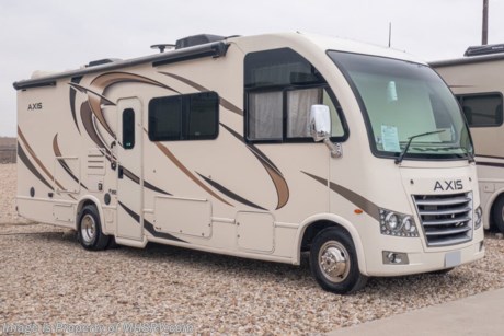 7/7/20 &lt;a href=&quot;http://www.mhsrv.com/thor-motor-coach/&quot;&gt;&lt;img src=&quot;http://www.mhsrv.com/images/sold-thor.jpg&quot; width=&quot;383&quot; height=&quot;141&quot; border=&quot;0&quot;&gt;&lt;/a&gt;  **Consignment** Used Thor Motor Coach RV for Sale- 2018 Thor Motor Coach Axis 27.7 is approximately 28 feet 6 inches in length with 9,564 miles, 3 cameras, 4KW Onan generator, cruise control, power patio awning, exterior shower, exterior entertainment center, ladder, leather seating, booth converts to sleeper, kitchen backsplash, black-out shades, convection microwave, 2 burner range, cab over loft and much more. For additional information and photos please visit Motor Home Specialist at www.MHSRV.com or call 800-335-6054.