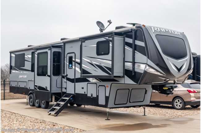 2019 Keystone Raptor 427 King Bed, Theater Seats, Generator
