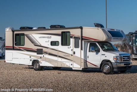 4-21-21 &lt;a href=&quot;http://www.mhsrv.com/coachmen-rv/&quot;&gt;&lt;img src=&quot;http://www.mhsrv.com/images/sold-coachmen.jpg&quot; width=&quot;383&quot; height=&quot;141&quot; border=&quot;0&quot;&gt;&lt;/a&gt; MSRP $129,415. New 2021 Coachmen Leprechaun Model 319MB. This Luxury Class C RV measures approximately 32 feet 11 inches in length and is powered by V-8 7.3L engine and a Ford E-450 chassis. Motor Home Specialist includes the CRV Comfort Ride Premier Package option which features Bilstein front shocks (N/A on Chevy chassis), Firestone Ride-Rite adjustable rear air bags, stability control, dynamic balanced drive shaft system, heavy duty front and rear stabilizer bars that help to make the Leprechaun an amazingly comfortable ride. Additional options include the beautiful partial paint exterior, driver &amp; passenger swivel seats, cockpit folding table, electric fireplace, exterior camp kitchen, dual A/C with 15K BTU in the front &amp; 11.5K BTU in the rear, exterior windshield cover, spare tire, Equalizer stabilizer jacks, exterior entertainment center and a Wi-Fi Ranger. For more complete details on this unit and our entire inventory including brochures, window sticker, videos, photos, reviews &amp; testimonials as well as additional information about Motor Home Specialist and our manufacturers please visit us at MHSRV.com or call 800-335-6054. At Motor Home Specialist, we DO NOT charge any prep or orientation fees like you will find at other dealerships. All sale prices include a 200-point inspection, interior &amp; exterior wash, detail service and a fully automated high-pressure rain booth test and coach wash that is a standout service unlike that of any other in the industry. You will also receive a thorough coach orientation with an MHSRV technician, an RV Starter&#39;s kit, a night stay in our delivery park featuring landscaped and covered pads with full hook-ups and much more! Read Thousands upon Thousands of 5-Star Reviews at MHSRV.com and See What They Had to Say About Their Experience at Motor Home Specialist. WHY PAY MORE?... WHY SETTLE FOR LESS?