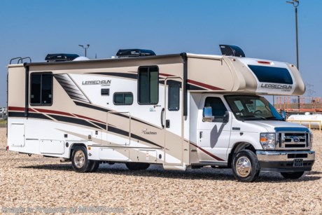 9/20/21  &lt;a href=&quot;http://www.mhsrv.com/coachmen-rv/&quot;&gt;&lt;img src=&quot;http://www.mhsrv.com/images/sold-coachmen.jpg&quot; width=&quot;383&quot; height=&quot;141&quot; border=&quot;0&quot;&gt;&lt;/a&gt;  MSRP $133,011. New 2021 Coachmen Leprechaun Model 319MB. This Luxury Class C RV measures approximately 32 feet 11 inches in length and is powered by V-8 7.3L engine and a Ford E-450 chassis. Motor Home Specialist includes the CRV Comfort Ride Premier Package option which features Bilstein front shocks (N/A on Chevy chassis), Firestone Ride-Rite adjustable rear air bags, stability control, dynamic balanced drive shaft system, heavy duty front and rear stabilizer bars that help to make the Leprechaun an amazingly comfortable ride. Additional options include the beautiful partial paint exterior, driver &amp; passenger swivel seats, windshield cover, cockpit folding table, electric fireplace, solid surface kitchen countertops with stainless steel sink, exterior camp kitchen, dual A/C with 15K BTU in the front &amp; 11.5K BTU in the rear, spare tire, Equalizer stabilizer jacks, exterior entertainment center and auto generator start. For more complete details on this unit and our entire inventory including brochures, window sticker, videos, photos, reviews &amp; testimonials as well as additional information about Motor Home Specialist and our manufacturers please visit us at MHSRV.com or call 800-335-6054. At Motor Home Specialist, we DO NOT charge any prep or orientation fees like you will find at other dealerships. All sale prices include a 200-point inspection, interior &amp; exterior wash, detail service and a fully automated high-pressure rain booth test and coach wash that is a standout service unlike that of any other in the industry. You will also receive a thorough coach orientation with an MHSRV technician, an RV Starter&#39;s kit, a night stay in our delivery park featuring landscaped and covered pads with full hook-ups and much more! Read Thousands upon Thousands of 5-Star Reviews at MHSRV.com and See What They Had to Say About Their Experience at Motor Home Specialist. WHY PAY MORE?... WHY SETTLE FOR LESS?