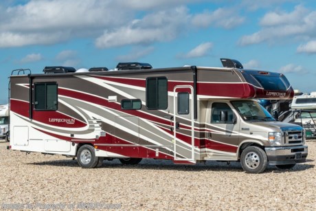 2-27-21 &lt;a href=&quot;http://www.mhsrv.com/coachmen-rv/&quot;&gt;&lt;img src=&quot;http://www.mhsrv.com/images/sold-coachmen.jpg&quot; width=&quot;383&quot; height=&quot;141&quot; border=&quot;0&quot;&gt;&lt;/a&gt;  MSRP $138,904. New 2021 Coachmen Leprechaun Model 319MB. This Luxury Class C RV measures approximately 32 feet 11 inches in length and is powered by V-8 7.3L engine and a Ford E-450 chassis. Motor Home Specialist includes the CRV Comfort Ride Premier Package option which features Bilstein front shocks (N/A on Chevy chassis), Firestone Ride-Rite adjustable rear air bags, stability control, dynamic balanced drive shaft system, heavy duty front and rear stabilizer bars that help to make the Leprechaun an amazingly comfortable ride. Additional options include the beautiful full body paint exterior, driver &amp; passenger swivel seats, cockpit folding table, electric fireplace, solid surface kitchen countertops with stainless steel sink, exterior camp kitchen, sideview cameras, dual A/C with 15K BTU in the front &amp; 11.5K BTU in the rear, exterior windshield cover, heated holding tank pads, spare tire, aluminum rims, hydraulic leveling jacks, bedroom TV and DVD player, exterior entertainment center and a Wi-Fi Ranger. For more complete details on this unit and our entire inventory including brochures, window sticker, videos, photos, reviews &amp; testimonials as well as additional information about Motor Home Specialist and our manufacturers please visit us at MHSRV.com or call 800-335-6054. At Motor Home Specialist, we DO NOT charge any prep or orientation fees like you will find at other dealerships. All sale prices include a 200-point inspection, interior &amp; exterior wash, detail service and a fully automated high-pressure rain booth test and coach wash that is a standout service unlike that of any other in the industry. You will also receive a thorough coach orientation with an MHSRV technician, an RV Starter&#39;s kit, a night stay in our delivery park featuring landscaped and covered pads with full hook-ups and much more! Read Thousands upon Thousands of 5-Star Reviews at MHSRV.com and See What They Had to Say About Their Experience at Motor Home Specialist. WHY PAY MORE?... WHY SETTLE FOR LESS?