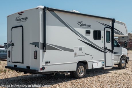 7/25/20 &lt;a href=&quot;http://www.mhsrv.com/coachmen-rv/&quot;&gt;&lt;img src=&quot;http://www.mhsrv.com/images/sold-coachmen.jpg&quot; width=&quot;383&quot; height=&quot;141&quot; border=&quot;0&quot;&gt;&lt;/a&gt; MSRP $83,585. The Amazing New Coachmen Freelander Model 22XG with innovative rear bedroom that converts into a huge garage or cargo area while in transit! Easily pack the family&#39;s bicycles, the grill, the kid&#39;s toys or just about anything you desire to take along!! This space changes how you travel and how you live when you get there. It can also make a great place for pet beds, even when in the down position! DON&#39;T MISS OUR INTRODUCTORY OFFER ON THESE AMAZING NEW RVS! This Class C RV measures approximately 24 feet 9 inches in length with a cabover loft and a Chevrolet 4500 chassis. This amazing motor home features the Freelander Value Leader Package which includes Azdel Composite Sidewall Construction, White Fiberglass Sidewalls, Molded Fiberglass Front Wrap, Tinted Windows, Stainless Steel Wheel Inserts, Solar Panel Connection Port, Power Patio Awning, LED Awning Light Strip, LED Exterior Tail &amp; Running Lights, 5,000lb. Towing Hitch w/ 7-Way Plug (7,500lb on 30 BH), LED Interior Lighting, 3 Burner Cooktop, 1-Piece Countertops, Roller Bearing Drawer Glides, Upgraded Vinyl Flooring, Hardwood Cabinet Doors &amp; Drawers, Single Child Tether at Forward Facing Dinette, Curved Shower Door, Even-Cool A/C Ducting System (ex: 21 RS, 22 XG &amp; 23 FS), 2nd A/C Prep in Bedroom (30 BH), 80&quot; Long Bed, Night Shades, Bed Area 110V CPAP Ready &amp; USB Charging Station, Large Fresh Water Tank, 32&quot; Coach TV, Bunk Area TV/Stereo/DVD (30 BH) Omni TV Antenna, HDMI Port, USB Charging Station, Onan 4.0KW Generator, Roto-Cast Exterior Rear Warehouse Storage Compartment and a Safe Ride RV Roadside Assistance. Additional options include child safety ladder, molded fiberglass front cap, touch screen radio and backup monitor. For more complete details on this unit and our entire inventory including brochures, window sticker, videos, photos, reviews &amp; testimonials as well as additional information about Motor Home Specialist and our manufacturers please visit us at MHSRV.com or call 800-335-6054. At Motor Home Specialist, we DO NOT charge any prep or orientation fees like you will find at other dealerships. All sale prices include a 200-point inspection, interior &amp; exterior wash, detail service and a fully automated high-pressure rain booth test and coach wash that is a standout service unlike that of any other in the industry. You will also receive a thorough coach orientation with an MHSRV technician, an RV Starter&#39;s kit, a night stay in our delivery park featuring landscaped and covered pads with full hook-ups and much more! Read Thousands upon Thousands of 5-Star Reviews at MHSRV.com and See What They Had to Say About Their Experience at Motor Home Specialist. WHY PAY MORE?... WHY SETTLE FOR LESS?