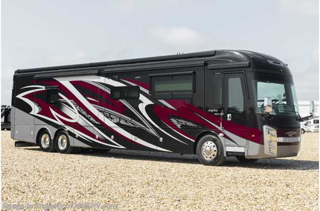 2021 Entegra Coach Aspire 44Z W/ Reclining Sofa, Stonewall, Solar, Valid Digital Dash