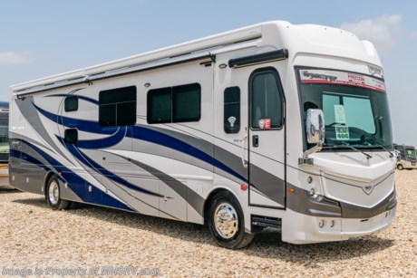 /sold 8/6/20 MSRP $392,654. New 2020 Fleetwood Discovery LXE 40G Bunk Model for sale at Motor Home Specialist; the #1 Volume Selling Motor Home Dealership in the World. This Beautiful RV is approximately 41 feet 4 inch in length and features 2 slides including a full-wall slide, king bed, fireplace, and large living area. New features for 2020 include new interior accents and colors, stainless steel farmhouse style galley sink, upgraded Firefly system color touch screen, updated dash with LED screens, digital dash, fully integrated smart wheel controls, push button start with key fob, new Freedom Bridge platform, exterior graphics and paint colors, side mirror blind spot detection alert system, auto LED headlights, solar panel, all-new WiFi system with WiFi Ranger and much more. This exclusive RV features the amazing Enclave Decor kit. Optional features include motion power lounge, drop-down bed, technology package, roof mounted second patio awning, window awning package, heated rear floor, and second full bay slide-out tray. The Fleetwood Discovery LXE boasts an impressive list of standard features including an articulating bed, recessed induction cooktop, full-coach water filtration system, power entry step cover, Safe-T-View camera system, washer and dryer, dishwasher, full extension drawer guides, tile shower, Firefly multiplex wiring, Aqua Hot and much more. For more complete details on this unit and our entire inventory including brochures, window sticker, videos, photos, reviews &amp; testimonials as well as additional information about Motor Home Specialist and our manufacturers please visit us at MHSRV.com or call 800-335-6054. At Motor Home Specialist, we DO NOT charge any prep or orientation fees like you will find at other dealerships. All sale prices include a 200-point inspection, interior &amp; exterior wash, detail service and a fully automated high-pressure rain booth test and coach wash that is a standout service unlike that of any other in the industry. You will also receive a thorough coach orientation with an MHSRV technician, an RV Starter&#39;s kit, a night stay in our delivery park featuring landscaped and covered pads with full hook-ups and much more! Read Thousands upon Thousands of 5-Star Reviews at MHSRV.com and See What They Had to Say About Their Experience at Motor Home Specialist. WHY PAY MORE?... WHY SETTLE FOR LESS?