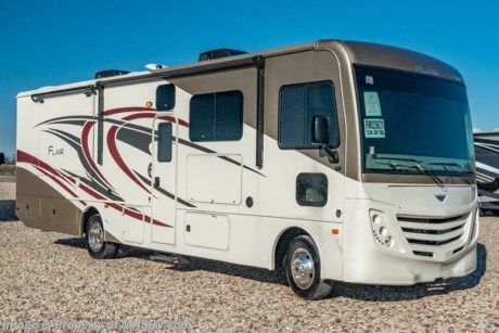 9/1/20 &lt;a href=&quot;http://www.mhsrv.com/coachmen-rv/&quot;&gt;&lt;img src=&quot;http://www.mhsrv.com/images/sold-coachmen.jpg&quot; width=&quot;383&quot; height=&quot;141&quot; border=&quot;0&quot;&gt;&lt;/a&gt;  MSRP $147,319. New 2020 Fleetwood Flair 32S 2 Full Bath Class A Gas Crossover RV now available at Motor Home Specialist, the #1 Volume Selling Motor Home Dealership in the World. The Flair features  under cabinet lighting, 15K BTU ducted A/C system Hide-a-Loft, convection microwave, Bluetooth stereo system, ceiling speakers, Ilumaplex control system, Bilstein Steering Stabilizer system, Wi-Fi ranger, frameless windows, 50” exterior LED TV, Ford 6.8L Triton V10 engine with a Ford chassis and a standard 4KW generator.  Options include the beautiful partial paint upgrade, theater seating sofa, upgraded WiFi package, 5.5KW generator with dual A/C upgrade and dual glazed windows. For more complete details on this unit and our entire inventory including brochures, window sticker, videos, photos, reviews &amp; testimonials as well as additional information about Motor Home Specialist and our manufacturers please visit us at MHSRV.com or call 800-335-6054. At Motor Home Specialist, we DO NOT charge any prep or orientation fees like you will find at other dealerships. All sale prices include a 200-point inspection, interior &amp; exterior wash, detail service and a fully automated high-pressure rain booth test and coach wash that is a standout service unlike that of any other in the industry. You will also receive a thorough coach orientation with an MHSRV technician, an RV Starter&#39;s kit, a night stay in our delivery park featuring landscaped and covered pads with full hook-ups and much more! Read Thousands upon Thousands of 5-Star Reviews at MHSRV.com and See What They Had to Say About Their Experience at Motor Home Specialist. WHY PAY MORE?... WHY SETTLE FOR LESS? 