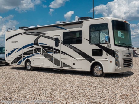 4-19-21 &lt;a href=&quot;http://www.mhsrv.com/thor-motor-coach/&quot;&gt;&lt;img src=&quot;http://www.mhsrv.com/images/sold-thor.jpg&quot; width=&quot;383&quot; height=&quot;141&quot; border=&quot;0&quot;&gt;&lt;/a&gt;  MSRP $157,298. New 2021 Thor Motor Coach Hurricane 34J Bunk Model is approximately 35 feet 7 inches in length with a driver&#39;s side full-wall slide, king size bed, exterior TV and automatic leveling jacks. Some of the many new features coming to the 2021 Hurricane include new exterior paint and graphics, general d&#233;cor updates, flat panel style cabinet doors, Serta Mattress, new front cap with accent lighting and much more. This beautiful new motorhome also features the new Ford chassis with 7.3L PFI V-8, 350HP, 468 ft. lbs. torque engine, a 6-speed TorqShift&#174; automatic transmission, an updated instrument cluster, automatic headlights and a tilt/telescoping steering wheel.  Options include the beautiful HD-Max exterior and a single child safety tether. The Thor Motor Coach Hurricane RV also features tinted one piece windshield, multiple USB charging ports throughout, metal shelf brackets, backlit Firefly multiplex entry switch, Winegard ConnecT WiFi extender +4G,  heated and enclosed underbelly, black tank flush, LED ceiling lighting, bedroom TV, LED running and marker lights, power driver&#39;s seat, power overhead loft, power patio awning with LED lighting, night shades, flush covered glass stovetop, refrigerator, microwave and much more. For additional details on this unit and our entire inventory including brochures, window sticker, videos, photos, reviews &amp; testimonials as well as additional information about Motor Home Specialist and our manufacturers please visit us at MHSRV.com or call 800-335-6054. At Motor Home Specialist, we DO NOT charge any prep or orientation fees like you will find at other dealerships. All sale prices include a 200-point inspection, interior &amp; exterior wash, detail service and a fully automated high-pressure rain booth test and coach wash that is a standout service unlike that of any other in the industry. You will also receive a thorough coach orientation with an MHSRV technician, a night stay in our delivery park featuring landscaped and covered pads with full hook-ups and much more! Read Thousands upon Thousands of 5-Star Reviews at MHSRV.com and See What They Had to Say About Their Experience at Motor Home Specialist. WHY PAY MORE? WHY SETTLE FOR LESS?