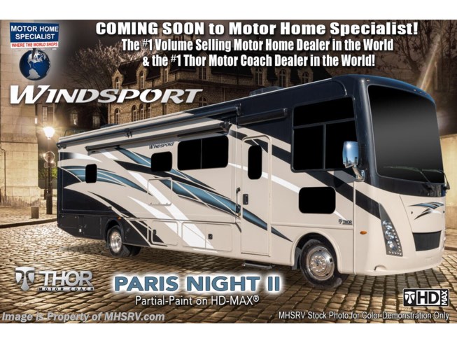 New 2021 Thor Motor Coach Windsport 34J available in Alvarado, Texas