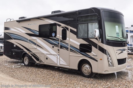 4-20-21 &lt;a href=&quot;http://www.mhsrv.com/thor-motor-coach/&quot;&gt;&lt;img src=&quot;http://www.mhsrv.com/images/sold-thor.jpg&quot; width=&quot;383&quot; height=&quot;141&quot; border=&quot;0&quot;&gt;&lt;/a&gt; MSRP $150,332. New 2021 Thor Motor Coach Windsport 29M is approximately 30 feet 8 inches in length with a full-wall slide-out, king size bed, exterior TV and automatic leveling jacks. Some of the many new features coming to the 2021 Windsport include new exterior paint and graphics, general d&#233;cor updates, flat panel style cabinet doors, Serta Mattress, new front cap with accent lighting and much more. This beautiful new motorhome also features the new Ford chassis with 7.3L PFI V-10, 350HP, 468 ft. lbs. torque engine, a 6-speed TorqShift&#174; automatic transmission, an updated instrument cluster, automatic headlights and a tilt/telescoping steering wheel. Options include the beautiful partial paint exterior, leatherette theater seats with footrests, solar with power controller, dual A/Cs and a single child safety tether. The Thor Motor Coach Windsport RV also features tinted one piece windshield, multiple USB charging ports throughout, metal shelf brackets, backlit Firefly multiplex entry switch, Winegard ConnecT WiFi extender +4G,  heated and enclosed underbelly, black tank flush, LED ceiling lighting, bedroom TV, LED running and marker lights, power driver&#39;s seat, power overhead loft, power patio awning with LED lighting, night shades, flush covered glass stovetop, refrigerator, microwave and much more. For additional details on this unit and our entire inventory including brochures, window sticker, videos, photos, reviews &amp; testimonials as well as additional information about Motor Home Specialist and our manufacturers please visit us at MHSRV.com or call 800-335-6054. At Motor Home Specialist, we DO NOT charge any prep or orientation fees like you will find at other dealerships. All sale prices include a 200-point inspection, interior &amp; exterior wash, detail service and a fully automated high-pressure rain booth test and coach wash that is a standout service unlike that of any other in the industry. You will also receive a thorough coach orientation with an MHSRV technician, a night stay in our delivery park featuring landscaped and covered pads with full hook-ups and much more! Read Thousands upon Thousands of 5-Star Reviews at MHSRV.com and See What They Had to Say About Their Experience at Motor Home Specialist. WHY PAY MORE? WHY SETTLE FOR LESS?