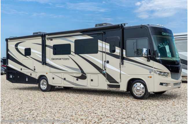 2021 Forest River Georgetown GT5 34H5 Bath &amp; 1/2 W/ King, Theater Seats, OH Loft
