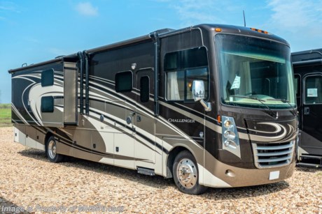 5/19/20 Picked Up by Customer  **Consignment** Used Thor Motor Coach RV for Sale- 2015 Thor Challenger 37TB Bath &amp; &#189; Bunk Model with 3 slides and 20,651 miles. This RV is approximately 38 feet 1 inch in length and features a Ford V10 engine, Ford chassis, automatic leveling system, aluminum wheels, 5K lb. hitch, 3 camera monitoring system, 2 ducted A/Cs, 5.5KW Onan gas generator with AGS, electric &amp; gas water heater, power patio awning, side swing baggage doors, middle LED running lights, black tank rinsing system, water filtration system, exterior shower, exterior entertainment center, inverter, booth converts to sleeper, dual pane windows, fireplace, solar/black-out shades, solid surface kitchen counter with sink covers, convection microwave, 3 burner range with oven, residential refrigerator, glass door shower, king size bed, 2 bunk monitors, power drop-down loft, 3 flat panel TVs and much more. For additional information and photos please visit Motor Home Specialist at www.MHSRV.com or call 800-335-6054.