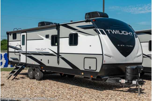 2021 Twilight RV TWS 2800 Bunk Model W/ King, Ext Kitchen, 2 A/Cs, Pwr ...