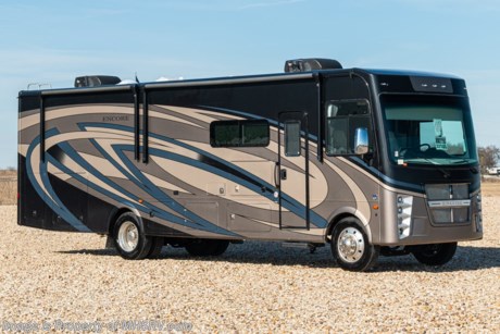 2/25/21 &lt;a href=&quot;http://www.mhsrv.com/coachmen-rv/&quot;&gt;&lt;img src=&quot;http://www.mhsrv.com/images/sold-coachmen.jpg&quot; width=&quot;383&quot; height=&quot;141&quot; border=&quot;0&quot;&gt;&lt;/a&gt;  M.S.R.P. $183,492 All New 2021 Coachmen Encore 325SS. This beautiful class A RV features a full-wall slide, king size bed, drop-down loft, fireplace and a spacious living area. The well-appointed RV features the optional stainless appliance package which features a stainless residential refrigerator, over-the-range microwave, range and cooktop, as well as a stainless farm sink! Additional options include the beautiful full-body paint exterior with Diamond Shield Paint Protection,  24K Chassis Upgrade, and a stackable washer/dryer. The Coachmen Encore features an incredible list of standard features that further set it apart from the competition including Azdel Noble Select Sidewalls, 5.5KW gas generator, 1-piece fiberglass roof, 8K lb. hitch, (2) 15K BTU A/Cs with heat pumps, soft closing drawers, solid surface countertops, WiFi Ranger, exterior entertainment center, 22.5&quot; Aluminum wheels and much more! For additional details on this unit and our entire inventory including brochures, window sticker, videos, photos, reviews &amp; testimonials as well as additional information about Motor Home Specialist and our manufacturers please visit us at MHSRV.com or call 800-335-6054. At Motor Home Specialist, we DO NOT charge any prep or orientation fees like you will find at other dealerships. All sale prices include a 200-point inspection, interior &amp; exterior wash, detail service and a fully automated high-pressure rain booth test and coach wash that is a standout service unlike that of any other in the industry. You will also receive a thorough coach orientation with an MHSRV technician, a night stay in our delivery park featuring landscaped and covered pads with full hook-ups and much more! Read Thousands upon Thousands of 5-Star Reviews at MHSRV.com and See What They Had to Say About Their Experience at Motor Home Specialist. WHY PAY MORE? WHY SETTLE FOR LESS?