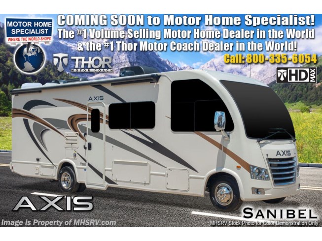 New 2021 Thor Motor Coach Axis 24.1 available in Alvarado, Texas