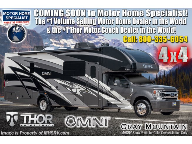 New 2021 Thor Motor Coach Omni XG32 available in Alvarado, Texas