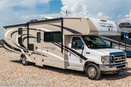 9/15/20 &lt;a href=&quot;http://www.mhsrv.com/coachmen-rv/&quot;&gt;&lt;img src=&quot;http://www.mhsrv.com/images/sold-coachmen.jpg&quot; width=&quot;383&quot; height=&quot;141&quot; border=&quot;0&quot;&gt;&lt;/a&gt;  MSRP $112,274. New 2021 Coachmen Leprechaun Model 300BH Bunk Model. This Class C RV measures approximately 32 feet 11 inches in length with a cabover loft, Ford E-450 chassis. Motor Home Specialist includes the CRV Comfort Ride Premier Package option which features Bilstein front shocks (N/A on Chevy chassis), Firestone Ride-Rite adjustable rear air bags, stability control, dynamic balanced drive shaft system, heavy duty front and rear stabilizer bars that help to make the Leprechaun an amazingly comfortable ride. Options include a driver swivel seat, child safety net, exterior windshield cover, slide-out awning, molded fiberglass front cap, upgraded mattress, and touch screen radio and backup monitor. Additionally this amazing class C also features the Leprechaun Value package which includes Azdel Composite Sidewall Construction, High-Gloss, Color Infused Fiberglass Sidewalls, Molded Fiberglass Front Wrap, Tinted Windows, Stainless Steel Wheel Inserts, Solar Panel Connection Port, Power Patio Awning, LED Patio Light Strip, LED Exterior Tail &amp; Running Lights, 5,000lb. Towing Hitch with 7-way Plug, LED Interior Lighting, 3 Burner Cooktop, 1-Piece Thermofoil Countertops, Roller Bearing Drawer Glides, Upgraded Vinyl Flooring Throughout,  Single Child Tether at Forward Facing Dinette (N/A 210 QB), Even-Cool A/C Ducting System (N/A 210 QB), 80&quot; Long Residential Queen Bed, Night Shades, Bed Area 110V Recepts with CPAP Ready &amp; 12V, USB Charging Station, 50 Gallon Fresh Water Tank (ex. 270 QB - 40 Gal.), Jack Wing TV Antenna, Onan 4.0KW Generator and a Roto-Cast Exterior Warehouse Storage Compartment. For more complete details on this unit and our entire inventory including brochures, window sticker, videos, photos, reviews &amp; testimonials as well as additional information about Motor Home Specialist and our manufacturers please visit us at MHSRV.com or call 800-335-6054. At Motor Home Specialist, we DO NOT charge any prep or orientation fees like you will find at other dealerships. All sale prices include a 200-point inspection, interior &amp; exterior wash, detail service and a fully automated high-pressure rain booth test and coach wash that is a standout service unlike that of any other in the industry. You will also receive a thorough coach orientation with an MHSRV technician, an RV Starter&#39;s kit, a night stay in our delivery park featuring landscaped and covered pads with full hook-ups and much more! Read Thousands upon Thousands of 5-Star Reviews at MHSRV.com and See What They Had to Say About Their Experience at Motor Home Specialist. WHY PAY MORE?... WHY SETTLE FOR LESS?