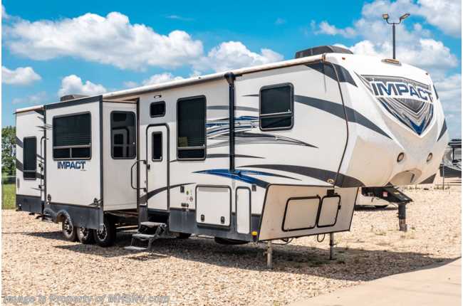 2015 Keystone Impact 386 Bunk Model W/ Power Awning, Flat Panel TV &amp; 2 A/Cs