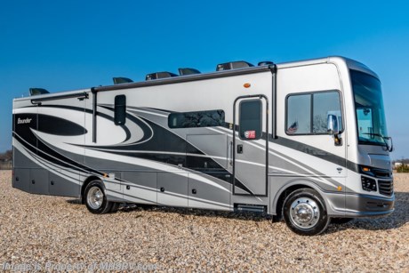 3-4-21 &lt;a href=&quot;http://www.mhsrv.com/fleetwood-rvs/&quot;&gt;&lt;img src=&quot;http://www.mhsrv.com/images/sold-fleetwood.jpg&quot; width=&quot;383&quot; height=&quot;141&quot; border=&quot;0&quot;&gt;&lt;/a&gt; MSRP $209,803. New 2021 Fleetwood Bounder RV for sale at Motor Home Specialist, the #1 Volume Selling Motor Home Dealership in the World. The 35K Bath &amp; 1/2 measures approximately 36 feet 3 inches in length and is a full-scale luxury gas class A motorhome highlighted by 2 slide-out rooms, legless power patio awning, Bilstein Steering stabilizer system, and a Ford chassis. Additional options includes theater seats, sump springs, collision mitigation, power cord reel, solar, upgraded wifi, 3 burner range with oven, combination washer/dryer, drop down bed, and king size bed. Just a few of the additional highlights found in the Fleetwood Bounder include a residential refrigerator, exterior entertainment center, satellite radio, automatic generator start, Blu-Ray home theater sound system, power roof vent, enclosed control center, full HD video system, whole-coach water filtration system, power mirrors with heat, dual pane windows, and much more. For additional details on this unit and our entire inventory including brochures, window sticker, videos, photos, reviews &amp; testimonials as well as additional information about Motor Home Specialist and our manufacturers please visit us at MHSRV.com or call 800-335-6054. At Motor Home Specialist, we DO NOT charge any prep or orientation fees like you will find at other dealerships. All sale prices include a 200-point inspection, interior &amp; exterior wash, detail service and a fully automated high-pressure rain booth test and coach wash that is a standout service unlike that of any other in the industry. You will also receive a thorough coach orientation with an MHSRV technician, a night stay in our delivery park featuring landscaped and covered pads with full hook-ups and much more! Read Thousands upon Thousands of 5-Star Reviews at MHSRV.com and See What They Had to Say About Their Experience at Motor Home Specialist. WHY PAY MORE? WHY SETTLE FOR LESS?
