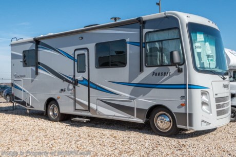 4-13-21 &lt;a href=&quot;http://www.mhsrv.com/coachmen-rv/&quot;&gt;&lt;img src=&quot;http://www.mhsrv.com/images/sold-coachmen.jpg&quot; width=&quot;383&quot; height=&quot;141&quot; border=&quot;0&quot;&gt;&lt;/a&gt;  MSRP $112,474. The New 2021 Coachmen Pursuit 27XPS for sale at Motor Home Specialist; the #1 Volume Selling Motor Home Dealership in the World. This beautiful RV is approximately 29 feet in length with an overhead loft, sofa with storage, a V8 Ford engine, and a Ford chassis. This Pursuit features self closing ball bearing drawer guides, brushed nickel hardware, LED Coach TV, outside shower, black tank flush, stainless steel range hood, stainless steel double door refrigerator, high rise kitchen faucet, stainless steel double bowl kitchen sink, stainless steel 3 burner range with recessed glass cover, stainless steel microwave oven, coach command center, interior LED lights, power stabilizing jacks, 8K lb. hitch with 7-way plug, exterior propane hookup and much more. For more complete details on this unit and our entire inventory including brochures, window sticker, videos, photos, reviews &amp; testimonials as well as additional information about Motor Home Specialist and our manufacturers please visit us at MHSRV.com or call 800-335-6054. At Motor Home Specialist, we DO NOT charge any prep or orientation fees like you will find at other dealerships. All sale prices include a 200-point inspection, interior &amp; exterior wash, detail service and a fully automated high-pressure rain booth test and coach wash that is a standout service unlike that of any other in the industry. You will also receive a thorough coach orientation with an MHSRV technician, an RV Starter&#39;s kit, a night stay in our delivery park featuring landscaped and covered pads with full hook-ups and much more! Read Thousands upon Thousands of 5-Star Reviews at MHSRV.com and See What They Had to Say About Their Experience at Motor Home Specialist. WHY PAY MORE?... WHY SETTLE FOR LESS?